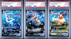 Vaporeon Jolteon Flareon Vmax 006/009/003 PSA 10 CSH CS Pokemon GEM MINT JA04 - Image 1