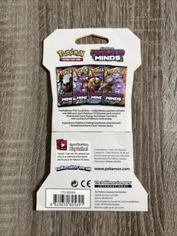 Pokemon TCG Unified Minds Sleeved Booster Pack - Image 2