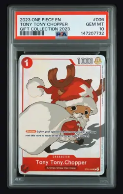 Tony Tony Chopper 2023 One Piece Gift Collection 2023 #006 PSA 10 - Image 1