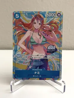 Nami P-112 Promo Mini Tin Pack Set Vol.2 One Piece Asia Promo Japanese NM+ - Image 3