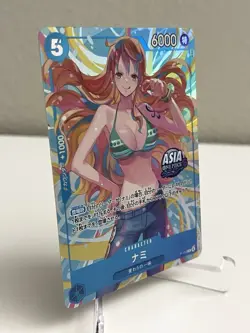 Nami P-112 Promo Mini Tin Pack Set Vol.2 One Piece Asia Promo Japanese NM+ - Image 4