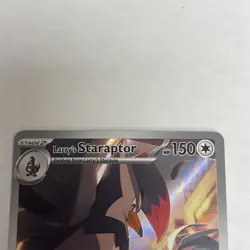 Pokemon TCG Larry's Staraptor 249/217 Illustration Rare Holo Card - Image 3