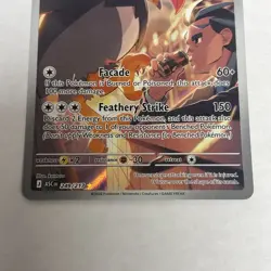 Pokemon TCG Larry's Staraptor 249/217 Illustration Rare Holo Card - Image 4