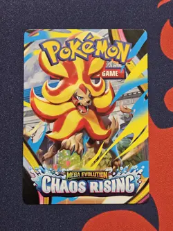 Mega Pyroar Trainer Tips - Pre-release Exclusive Art Card - Chaos Rising - Image 1