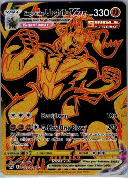 Single Strike Urshifu VMAX (Secret) TG29/TG30 Brilliant Stars Pokemon Card - NM - Image 1