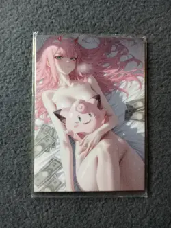 ZERO TWO 270/300 Goddess Story Waifu Anime Card - Image 1