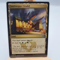 MTG Magic The Gathering Sandsteppe Citadel #266 Card Tarkir Dragonstorm - Image 1