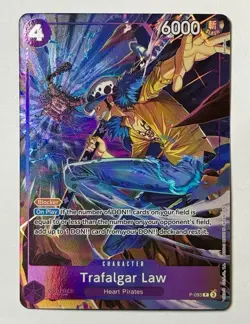 Trafalgar Law (Illustration Box Vol.6) P-093 One Piece Promo Card English Foil - Image 1
