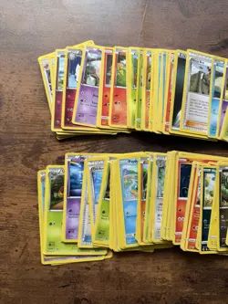 120+ Damaged & HP Pokemon Card Lot Vintage 2010s Mid Era Black White XY SWsH - Image 3