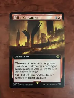 Fall of Cair Andros Extended Borderless MTG Magic the Gathering Card NM Mint LTR - Image 1