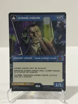 Norman Osborn Green Goblin Borderless Marvel's Spider-Man Foil 220 - Image 1