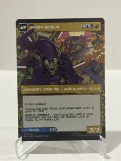Norman Osborn Green Goblin Borderless Marvel's Spider-Man Foil 220 - Image 3