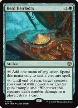Herd Heirloom -Foil Near Mint MTG Tarkir: Dragonstorm - Image 1