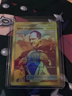 Jason Paige Voice of a Generation Promo + Free Pokemon Card - Image 1