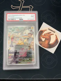 Pokemon Scarlet & Violet 151 Pikachu Illustration Secret Rare Card 173/165 - Image 1