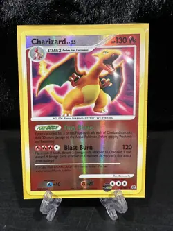 Pokemon TCG Charizard 3/132 Holo Rare Lv.55 English 2007 Great Condition - Image 1