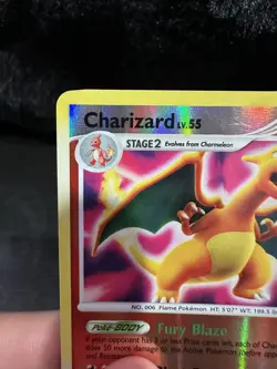 Pokemon TCG Charizard 3/132 Holo Rare Lv.55 English 2007 Great Condition - Image 3