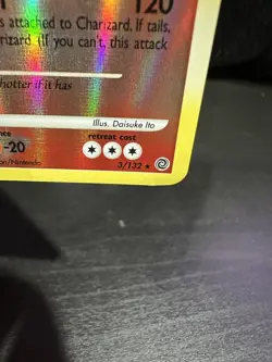 Pokemon TCG Charizard 3/132 Holo Rare Lv.55 English 2007 Great Condition - Image 5