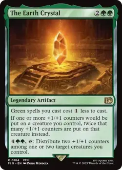 The Earth Crystal -Foil Near Mint MTG Universes Beyond: FINAL FANTASY - Image 1