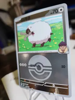 Hop's Wooloo 141/193 Korean Pokeball Reverse Holo M2A Pokemon Card TCG LP - Image 3