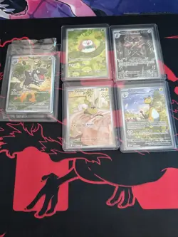 Pokemon Full Art Lot Of 5 Cards Total Near Mint Condition - Image 1