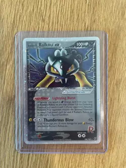 Rocket's Raikou ex (108/107) EX: Deoxys​ - Lightly Played Holofoil Pokemon TCG - Image 1
