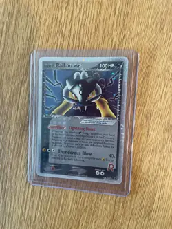 Rocket's Raikou ex (108/107) EX: Deoxys​ - Lightly Played Holofoil Pokemon TCG - Image 2