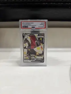 Pokemon TCG Charizard V Secret Rare Full Art Holo 079/073 PSA 10 2020 - Image 1
