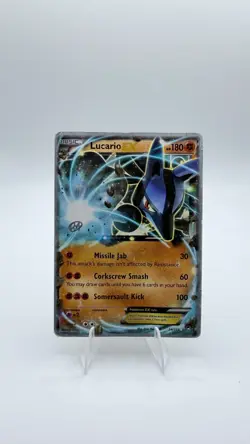 Lucario EX 2015 Regular Pokemon World Championship Decks #54/111 TCG (MP) - Image 1