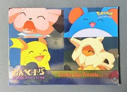 Pikachu's Vacation Looks Like Trouble Holo #44 Pokemon Topps - LP - Image 1