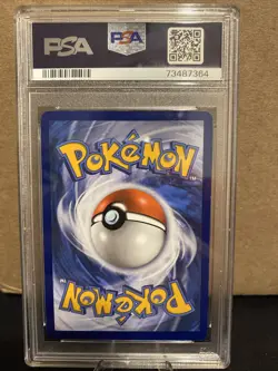 2017 Pokemon Sun And Moon FA/Acerola Burning Shadows PSA 8 NM-MT - Image 2