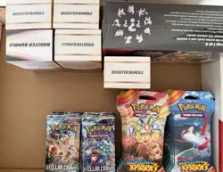 Pokemon TCG Surging Sparks Booster bundle (4) Lot of (41) - Image 2