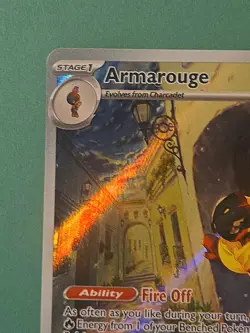 Pokemon TCG Armarouge Holo Illustration Rare SV01: Base Set 203 - Image 5