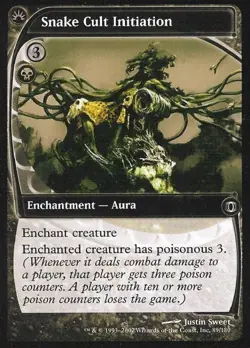 Snake Cult Initiation - Medium Play MTG Futuresight - Image 1
