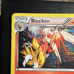 Pokemon TCG Blaziken Holo Rare Dark Explorers 17/108 2012 HP 140 English - Image 2