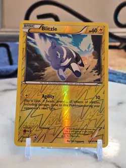 Pokemon TCG Blitzle 35/101 Noble Victories Reverse Holo - Image 1