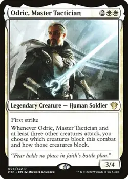 2x Odric, Master Tactician Commander 2020 NM MTG - Image 1