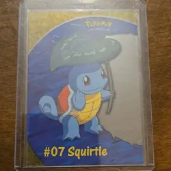 Topps Pokemon Squirtle TV Animation Edition PC4 #07 Holo Promo English 2000 - Image 1