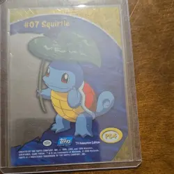 Topps Pokemon Squirtle TV Animation Edition PC4 #07 Holo Promo English 2000 - Image 2