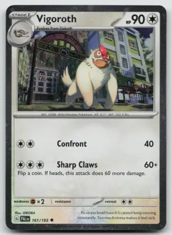 Vigoroth (Cosmos Holo) 161/193 Holo Miscellaneous Cards & Products Pokemon NM - Image 1