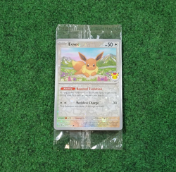 Pokemon Day 2025 Stamped Promo Eevee Card 074/131 Prismatic Evolutions - New - Image 1