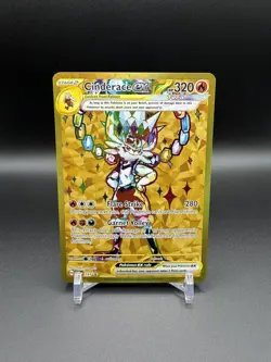 Pokemon TCG Cinderace ex Holo Promo SV: Scarlet & Violet Promo Cards 163 - Image 1