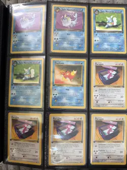 Full Binder Bulk Lot of 229 1st ed Rocket Pokemon Cards Vintage - Image 4