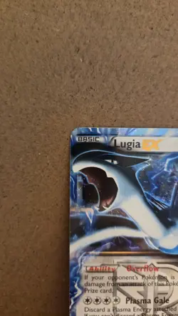Lugia EX (Team Plasma) BW83 Black & White Holo Pokemon Card NM Ungraded - Image 3