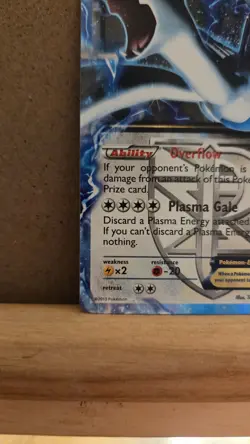 Lugia EX (Team Plasma) BW83 Black & White Holo Pokemon Card NM Ungraded - Image 4