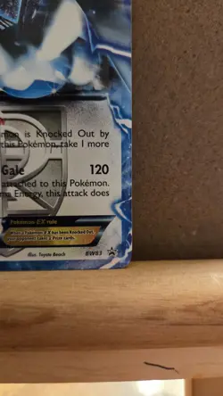 Lugia EX (Team Plasma) BW83 Black & White Holo Pokemon Card NM Ungraded - Image 5