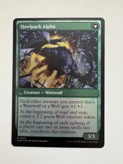 Mayor of Avabruck / Howlpack Alpha Foil MTG Magic the Gathering Card NM Mint INR - Image 2