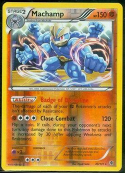 Machamp 49/101 | Mint/Near Mint | Reverse Holo | Plasma Blast Pokemon TCG - Image 1