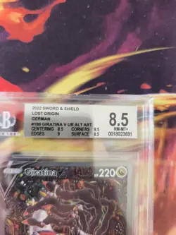 Pokemon Karte Card Giratina V Lost Origin Special Illustration R Beckett BGS 8.5 - Image 4