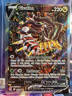 Pokemon Giratina V Alt Art 186/196 | Verlorener Ursprung | DEUTSCH | NM - Image 1